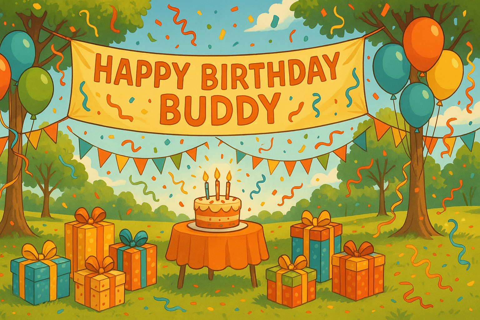 Buddy's Birthday Party