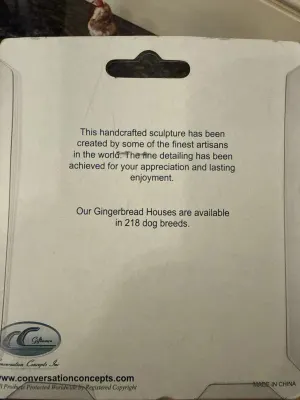 Back of packaging with product description text.